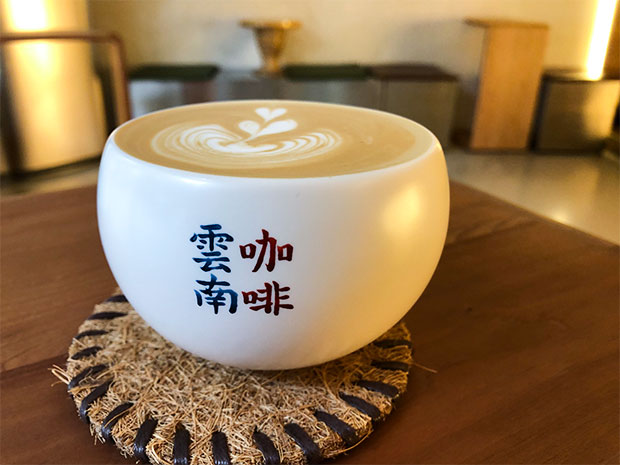 上海市では雲南コーヒーを楽しめるカフェが増えている