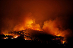ポルトガル中部ペドロガン・グランデで６月に発生した山火事
（Photo by Panos Kitsikopoulos / Flickr） 
