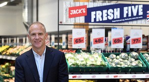 テスコが立ち上げた格安スーパーの新ブランド「ジャックス」（同社提供）