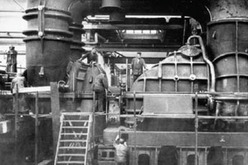 1890年代には世界初の大型熱電併給設備を製造している（ＡＢＢ提供）